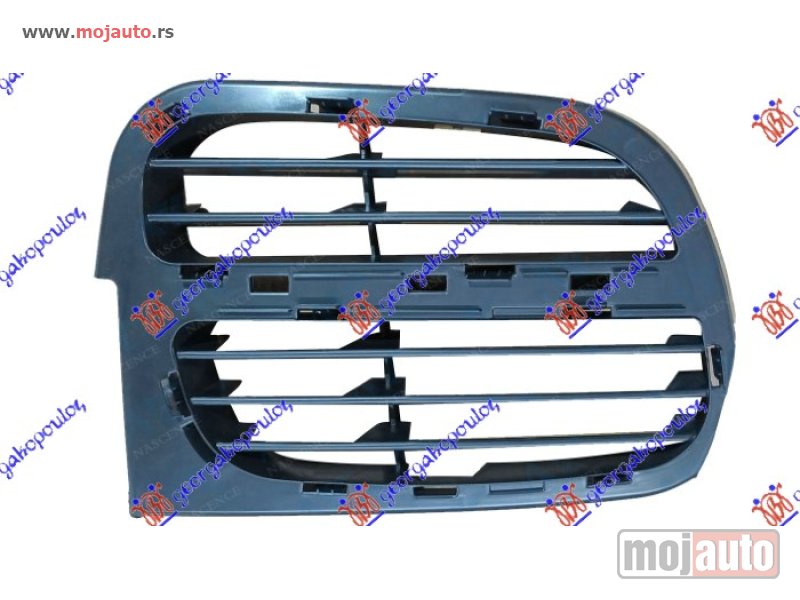 Glavna slika -  RESETKA PREDNJEG BRANIKA -07 Desno Porsche cayenne 03-10 -dostupno - MojAuto