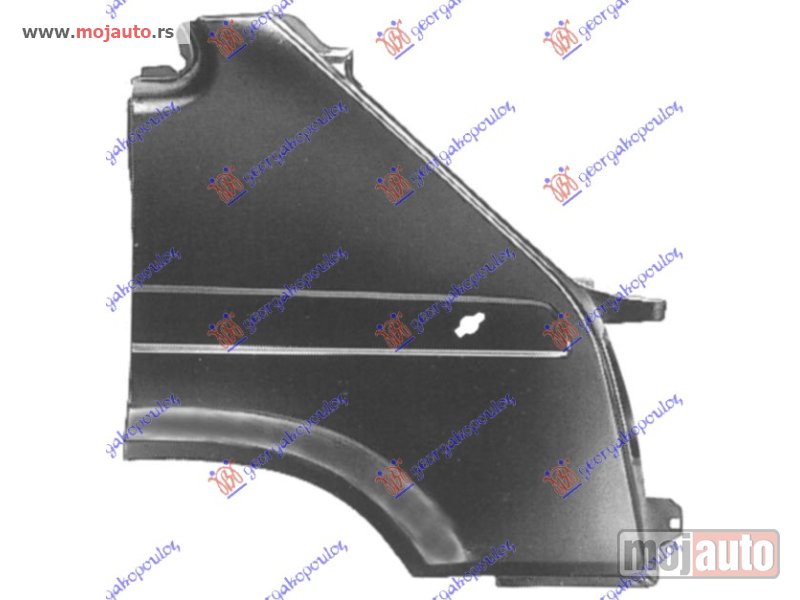 Glavna slika -  BLATOBRAN Desno Ford transit 92-95 -dostupno - MojAuto