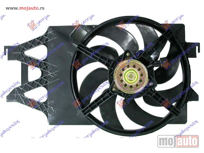 Glavna slika -  VENTILATOR HLADNJAKA KOMPLET (BENZIN/DIZEL) (-AC) Ford transit 95-00 -dostupno - MojAuto