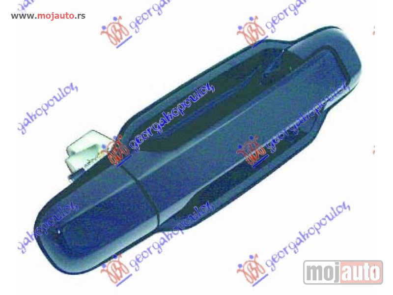 Glavna slika -  KVAKA ZADNJIH VRATA SPOLJASNJA Desno Kia sorento 02-09 -dostupno - MojAuto