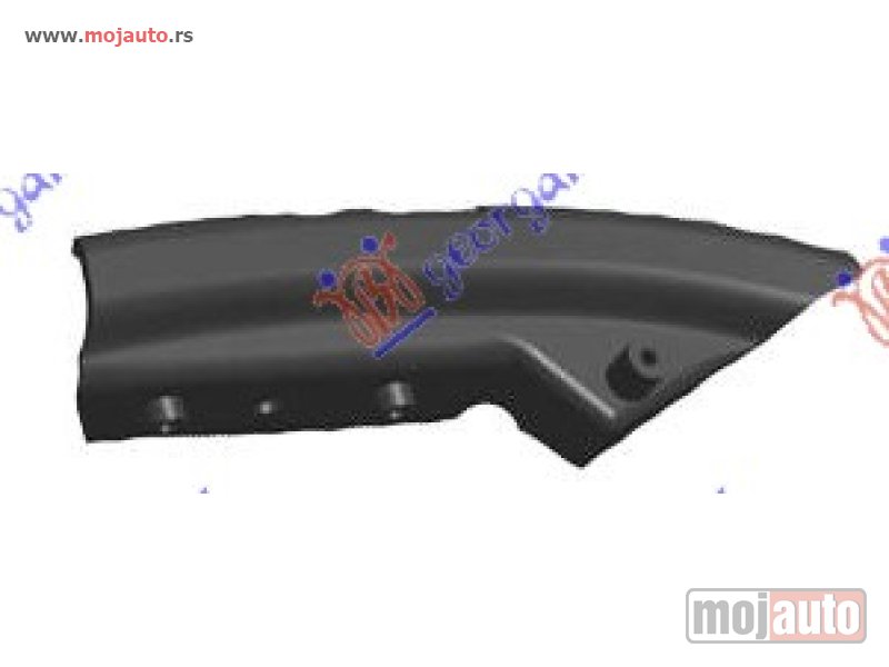 Glavna slika -  NOSAC PREDNJEG BRANIKA PLASTICNI Levo Renault megane sdn 96-98 -dostupno - MojAuto