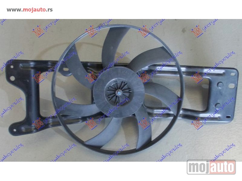 Glavna slika -  VENTILATOR HLADNJAKA KOMPLET (1.4/1.6 BENZIN) (-AC) Renault megane sdn 96-98 -dostupno - MojAuto