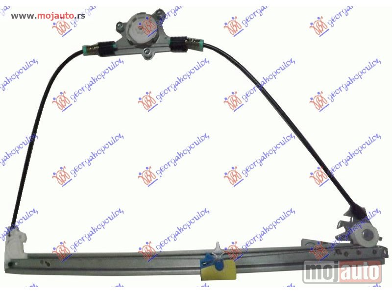 Glavna slika -  PODIZAC PREDNJEG PROZORA ELEKTRICNI (BEZ MOTORA) Levo Renault megane sdn 96-98 -dostupno - MojAuto