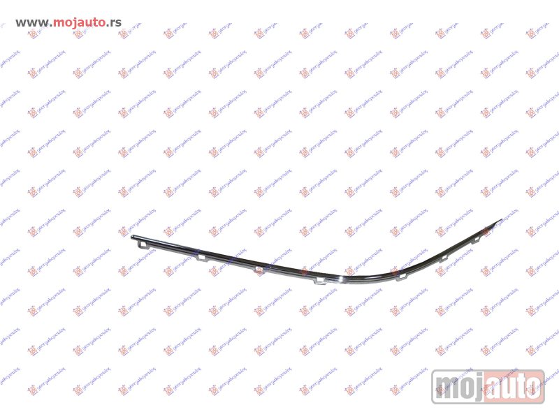 Glavna slika -  LAJSNA PREDNJEG BRANIKA HROM -2000 Desno Bmw series 5 (e39) 96-02 -dostupno - MojAuto