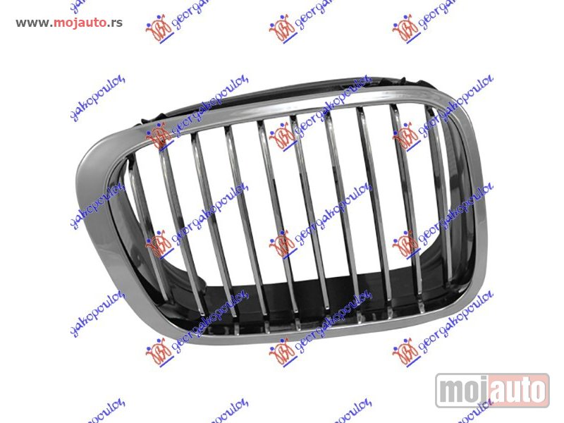 Glavna slika -  PVC MASKA HROM/HROM/CRNA Desno Bmw series 3 (e46) compact 01-05 -dostupno - MojAuto