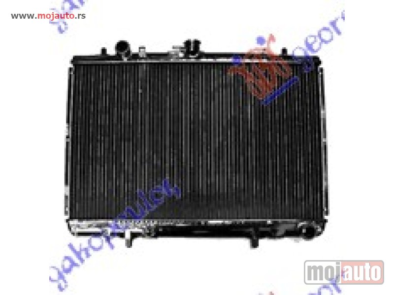 Glavna slika -  HLADNJAK MOTORA 2.5 T.D DIZEL (+/-AC) (375x603x27) Mitsubishi p/u l200 97-99 -dostupno - MojAuto