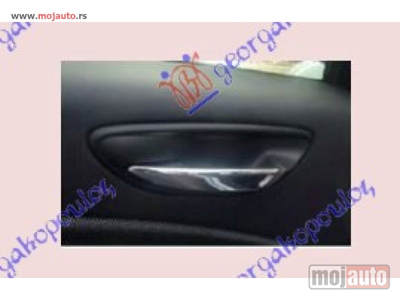Glavna slika -  KVAKA PREDNJIH/ZADNJIH VRATA UNUTRASNJA HROM Desno Lancia delta 08-14 -dostupno - MojAuto