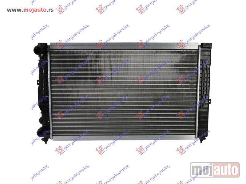 Glavna slika -  HLADNJAK MOTORA BENZIN/ 1.9T Di DIZEL (MAN) (+/-AC) (63x41) Skoda superb 01-08 -dostupno - MojAuto