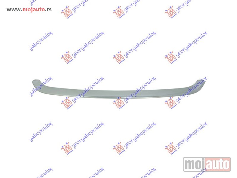 Glavna slika -  LAJSNA PREDNJEG BRANIKA GORNJA HROM 12- Renault megane coupe 08-14 -dostupno - MojAuto