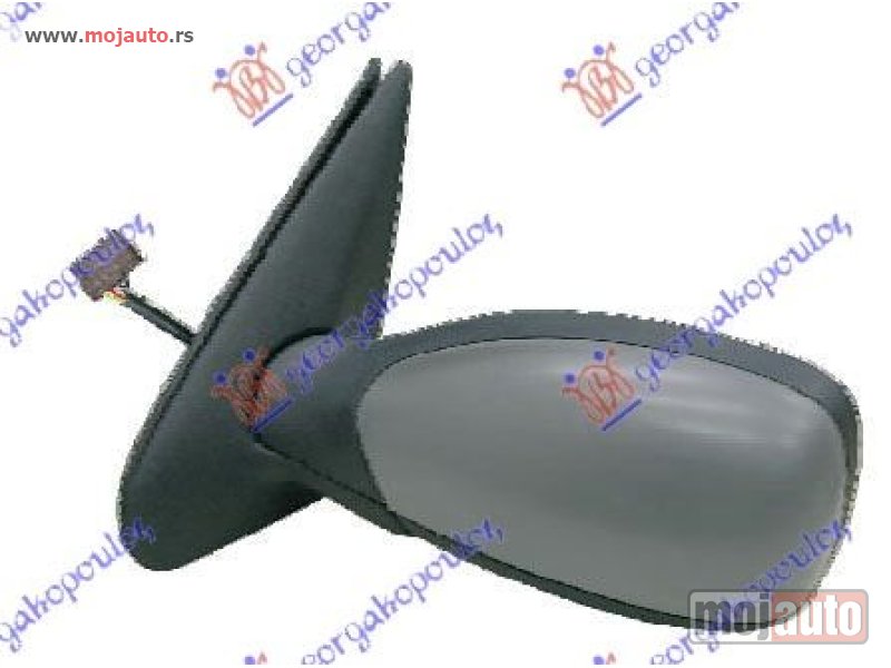 Glavna slika -  RETROVIZOR ELEKTRICNI SA GREJACEM PM (A KVALITET) (ASFERICNO STAKLO) Levo Peugeot 306 96-99 -nedostupno - MojAuto
