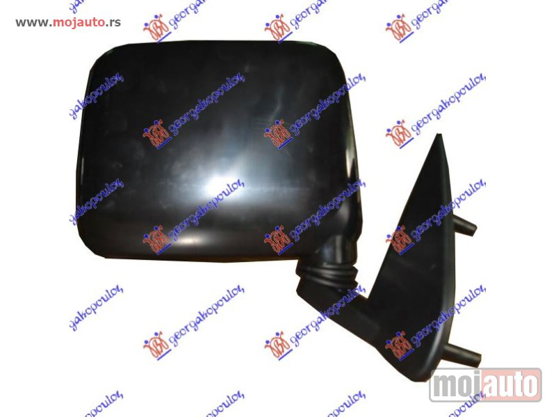Glavna slika -  RETROVIZOR MEHANICKI (KONVEKSNO STAKLO) Desno Nissan p/u (d22) navara 2wd-4wd 01-10 -nedostupno - MojAuto