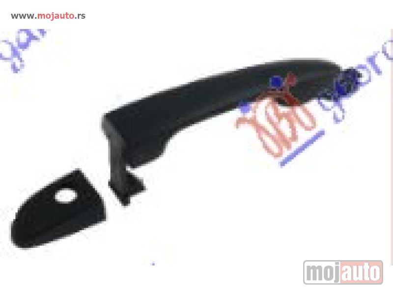 Glavna slika -  KVAKA PREDNJIH VRATA SPOLJASNJA Levo Mazda 2 07-14 -dostupno - MojAuto