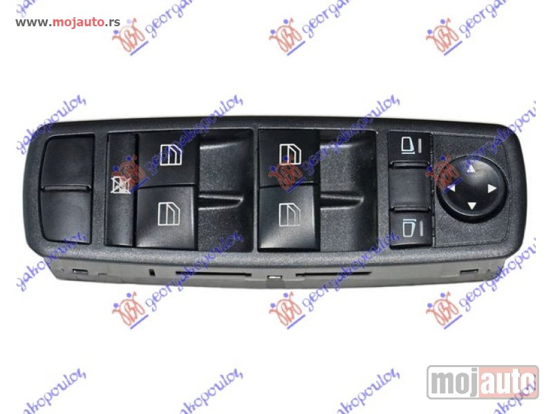 Glavna slika -  PREKIDAC U PREDNJIM VRATIMA CRNI (4 TASTERA) (3 PIN) Levo Mercedes ml (w164) 05-11 -dostupno - MojAuto
