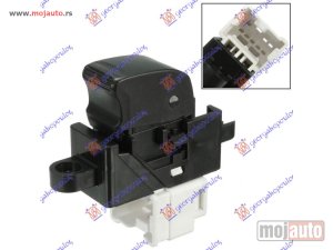 NOVI: delovi  PREKIDAC U PREDNJIM VRATIMA (5 PIN) Desno Nissan almera (n15) sdn 96-98 -dostupno