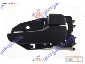 NOVI: delovi  KVAKA PREDNJIH/ZADNJIH VRATA UNUTRASNJA CRNA Desno Mitsubishi outlander 03-07 -dostupno