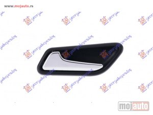 NOVI: delovi  KVAKA ZADNJIH VRATA UNUTRASNJA HROM/CRNA Levo Mercedes b class (w245) 06-08 -dostupno