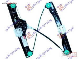 NOVI: delovi  PODIZAC PREDNJEG PROZORA ELEKTRICNI (BEZ MOTORA) Desno Bmw series 3 (e90/91) sdn/s.w. 08-12 -dostupno