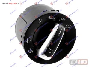 NOVI: delovi  PREKIDAC ZA FAROVE (SA MAGLENKAMA) (AUTO DNEVNA SVETLA) (10 PIN) Vw jetta 05-10 -dostupno