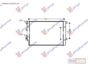 Glavna slika - HLADNJAK MOTORA 1.4 TSi BENZIN / 1.9 TDi DIZEL (650x410) (MEHANICKI SPOJ) Vw caddy 04-10 -dostupno - MojAuto