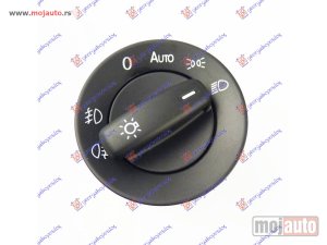 NOVI: delovi  PREKIDAC ZA FAROVE (SA MAGLENKAMA) (AUTO DNEVNA SVETLA) (10 PIN) Vw transporter (t5) 03-10 -dostupno