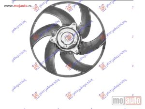 NOVI: delovi  VENTILATOR (MOTOR+ELISA) BENZIN/DIZEL (340mm) Peugeot 406 sdn 96-05 -nedostupno