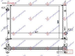 NOVI: delovi  HLADNJAK MOTORA 1.6/1.8/2.0Icc 16V (+/-AC) (62x39.5) Ford mondeo 96-00 -dostupno