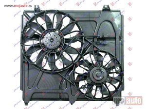 NOVI: delovi  VENTILATOR (DUPLI) KOMPLET (BENZIN/DIZEL) (HALLA TIP) Kia sorento 02-09 -dostupno
