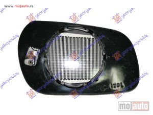 NOVI: delovi  STAKLO RETROVIZORA SA GREJACEM PLAVO -2003 (ASFERICNO) Levo Citroen xsara 97-00 -dostupno