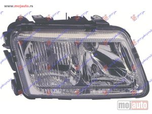 NOVI: delovi  FAR MEHANICKI/ELEKTRICNI (SA MAGLENKOM) -2000 (DEPO) Desno Audi a3 96-03 -dostupno