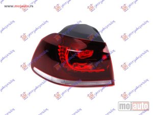 NOVI: delovi  STOP LAMPA SPOLJASNJA (ZATAMNJENA) (LED) (R-GTI) (DEPO) Levo Vw golf vi 08-13 -dostupno