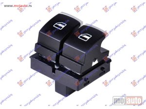 NOVI: delovi  PREKIDAC U VRATIMA HROM/CRNI (2 TASTERA) (4 PIN) Levo Vw golf vi 08-13 -dostupno