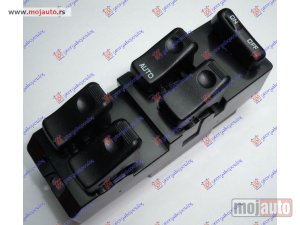 NOVI: delovi  PREKIDAC U PREDNJIM VRATIMA (4 TASTERA) (LEVI AUTO) (10 PIN) Levo Mazda p/u 2/4wd 03-06 -dostupno
