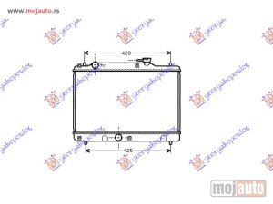 Glavna slika - HLADNJAK MOTORA 1.3/1.6CC (+/-AC) 16V (35x52.5) Suzuki baleno sdn 94-98 -dostupno - MojAuto