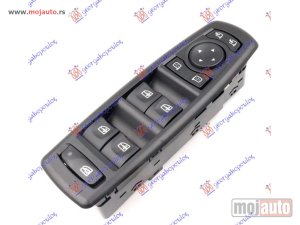 NOVI: delovi  PREKIDAC U PREDNJIM VRATIMA (4 TASTERA) (CRNI OKVIR) (ELEKTRO-SKLOPIV RETROVIZOR) (1 KONEKTOR) (13 PIN) Levo Renault megane h/b - s.w. 08-14 -dostupno