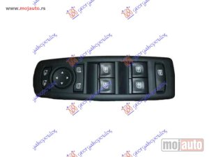 NOVI: delovi  PREKIDAC U PREDNJIM VRATIMA SA OKVIROM VELIKI (4 TASTERA) (2 KONEKTORA) (13+6 PIN) Levo Renault laguna 07-15 -dostupno