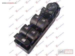 NOVI: delovi  PREKIDAC U PREDNJIM VRATIMA (1 KONEKTOR) (BEZ OKVIRA) (4 TASTERA) (13 PIN) Levo Renault laguna 07-15 -dostupno