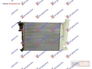 NOVI: delovi  HLADNJAK MOTORA 1.1/1.4/1.6/1.8 (-AC) (46x38) (BEZ BRZE SPOJNICE) (VALEO) Peugeot 306 93-96 -dostupno