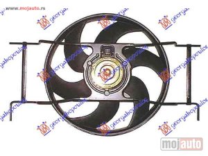 NOVI: delovi  VENTILATOR KOMPLET (BENZIN) (-AC) Citroen zx 91-93 -nedostupno