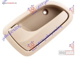 NOVI: delovi  KVAKA PREDNJIH/ZADNJIH VRATA UNUTRASNJA KREM Levo Kia picanto 04-08 -dostupno