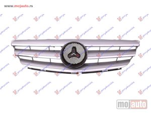 NOVI: delovi  PVC MASKA HROM/SREBRNA Mercedes b class (w245) 06-08 -dostupno