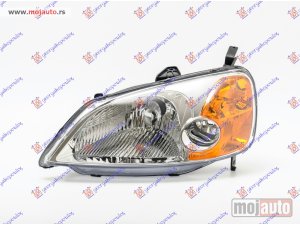 NOVI: delovi  FAR ELEKTRICNI (DEPO) Levo Honda civic sedan 01-04 -dostupno