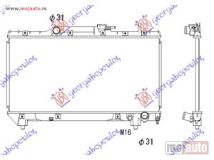 NOVI: delovi  HLADNJAK MOTORA 2.0i 16V GT (32.5x66) Toyota carina e/corona 91-95 -dostupno