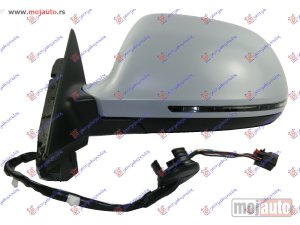 Glavna slika -  RETROVIZOR ELEKTRICNI SA GREJACEM PM 3 VRATA (MIGAVAC) -10 (8 PIN) (ASFERICNO STAKLO) Levo Audi a3 08-12 -dostupno - MojAuto