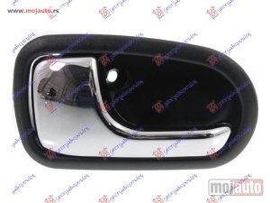 NOVI: delovi  KVAKA PREDNJIH/ZADNJIH VRATA UNUTRASNJA CRNA/HROM Levo Ford ranger 99-06 -dostupno