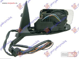 NOVI: delovi  RETROVIZOR (BEZ POKLOPCA) ELEKTRICNI (A KVALITET) (KONVEKSNO STAKLO) Levo Lancia delta 93-00 -dostupno