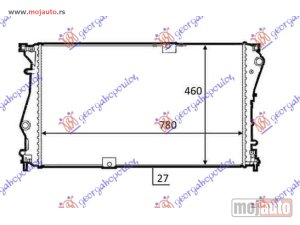 Glavna slika - HLADNJAK MOTORA 2.0 CDTi (78x45.8) (VALEO TIP) Opel vivaro 06-14 -dostupno - MojAuto