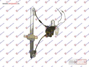 NOVI: delovi  PODIZAC PREDNJEG PROZORA ELEKTRICNI -2007 (2 PIN) (A KVALITET) Desno Nissan x-trail 01-14 -dostupno