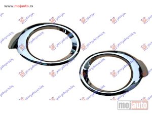 NOVI: delovi  OKVIR MAGLENKE HROM 12- (SET) Peugeot partner 08-15 -dostupno