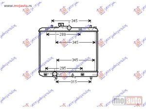 NOVI: delovi  HLADNJAK MOTORA (MAN) (375x500x16) Suzuki splash 07-12 -dostupno