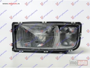 NOVI: delovi  FAR ELEKTRICNI BELI MIGAVAC (SA MAGLENKOM) (H4/H1) (DEPO) Levo Mercedes actros 96-02 -dostupno